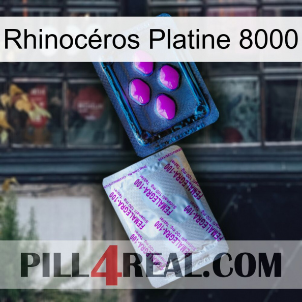 Rhinocéros Platine 8000 37